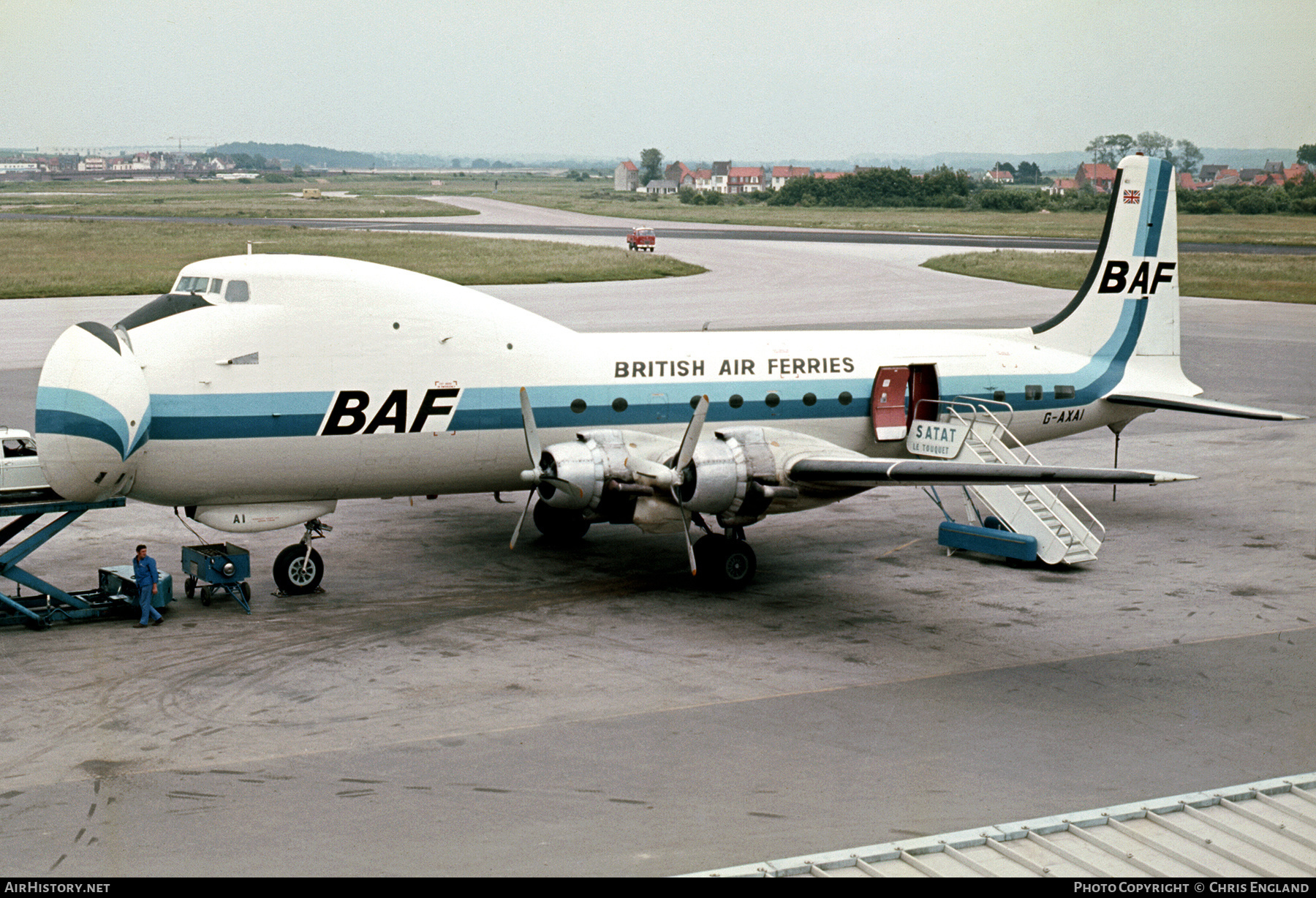 Aircraft Photo of G-AXAI | Aviation Traders ATL-98 Carvair | British Air Ferries - BAF | AirHistory.net #484593