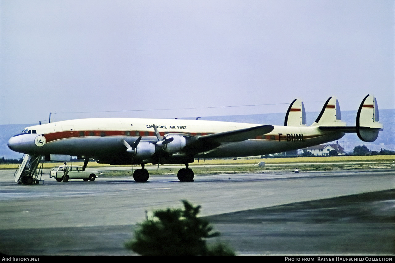 Aircraft Photo of F-BHML | Lockheed L-1049G Super Constellation | Compagnie Air Fret | AirHistory.net #484598