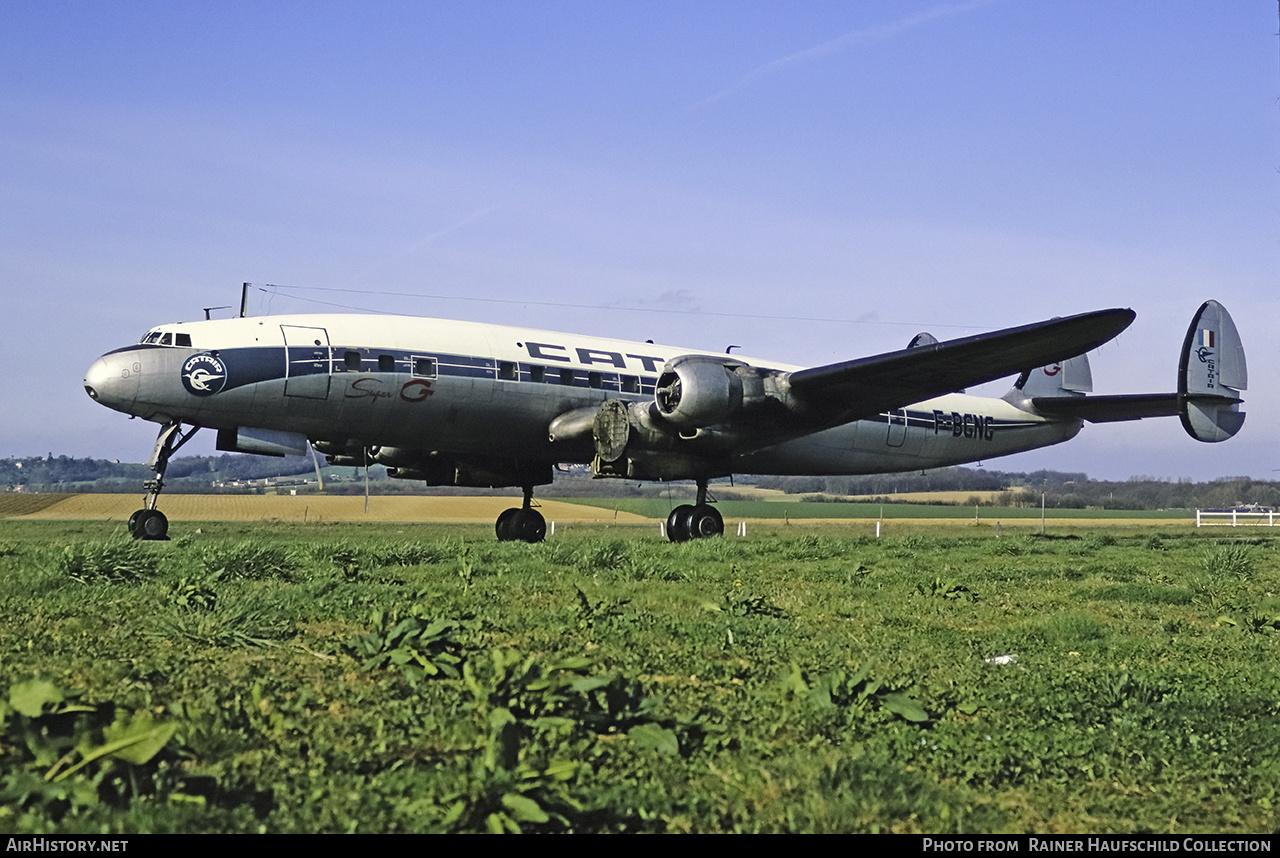 Aircraft Photo of F-BGNG | Lockheed L-1049G Super Constellation | Catair | AirHistory.net #484603