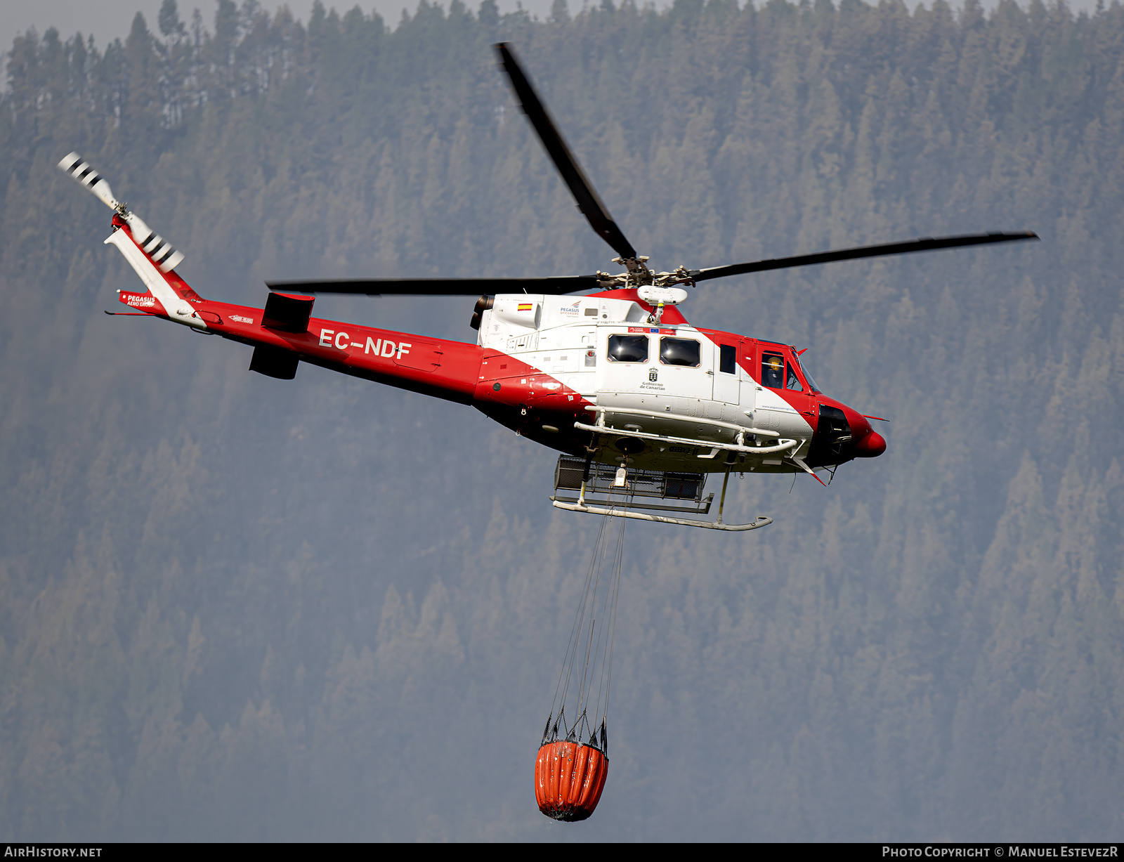 Aircraft Photo of EC-NDF | Bell 412HP | Pegasus Aviación | AirHistory.net #484610