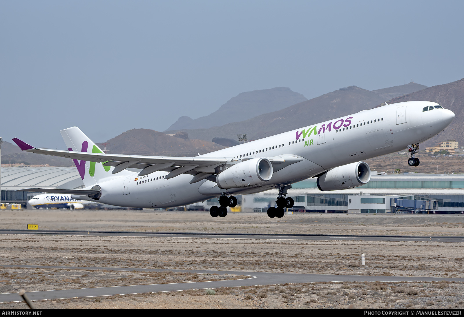 Aircraft Photo of EC-NTX | Airbus A330-343E | Wamos Air | AirHistory.net #484618