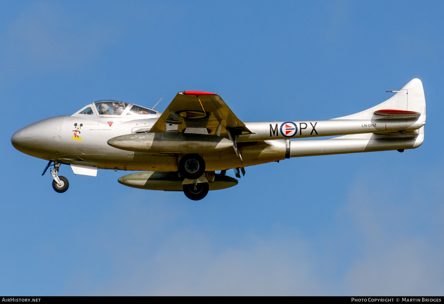 Aircraft Photo of LN-DHZ | De Havilland D.H. 115 Vampire T55 | Norway - Air Force | AirHistory.net #484627