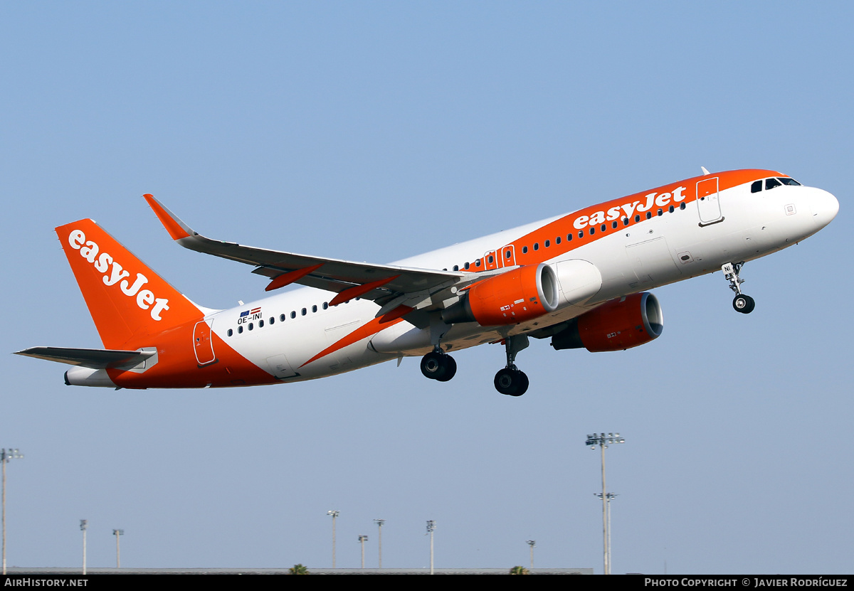Aircraft Photo of OE-INI | Airbus A320-214 | EasyJet | AirHistory.net #484628