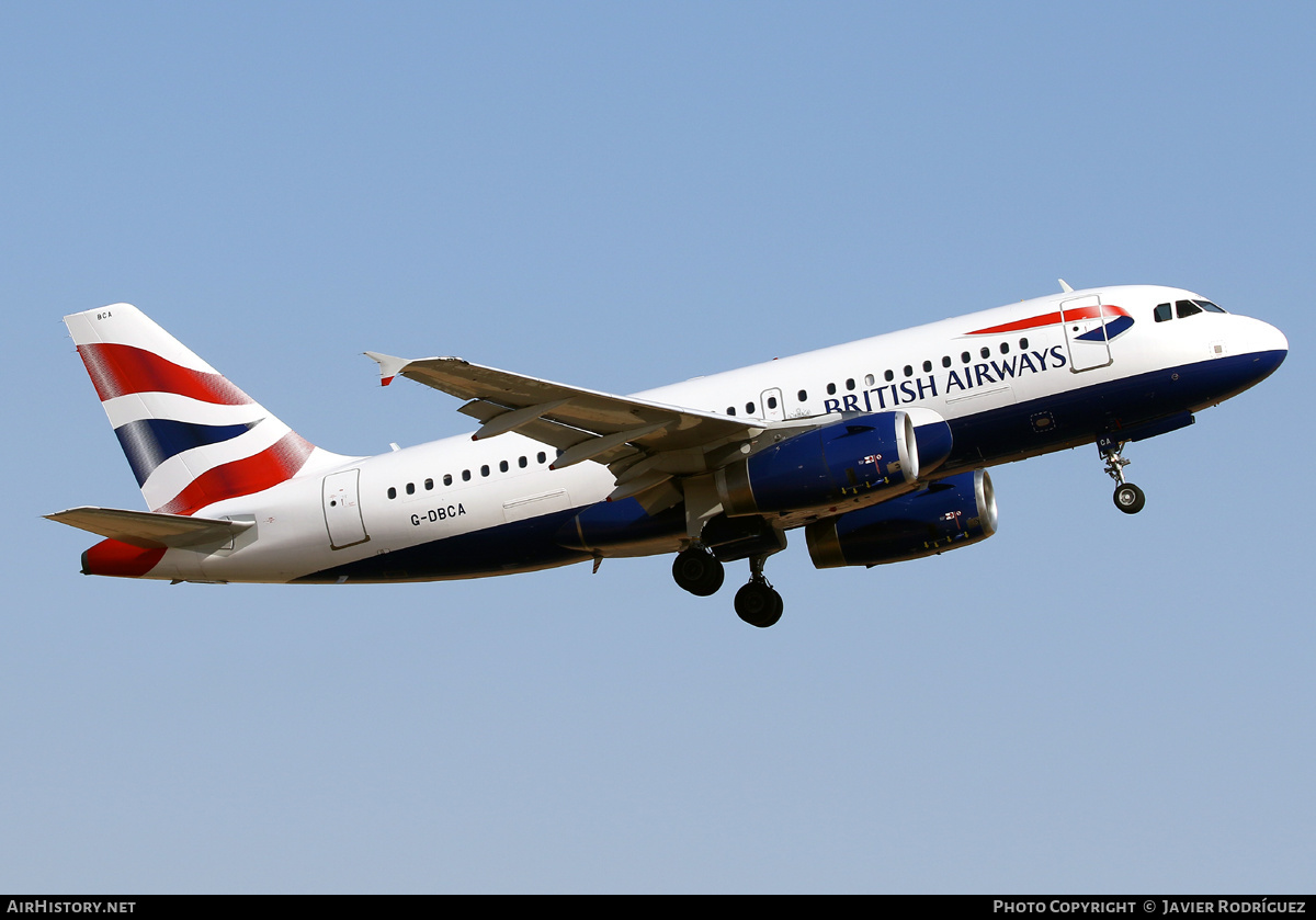 Aircraft Photo of G-DBCA | Airbus A319-131 | British Airways | AirHistory.net #484632
