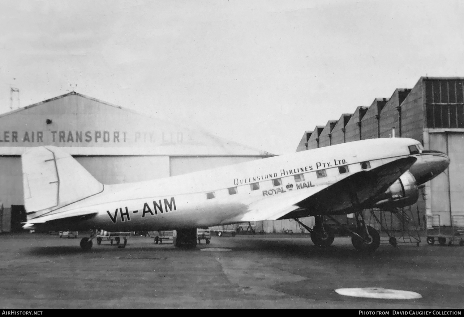 Aircraft Photo of VH-ANM | Douglas DC-3(C) | Queensland Airlines - QAL | AirHistory.net #484633