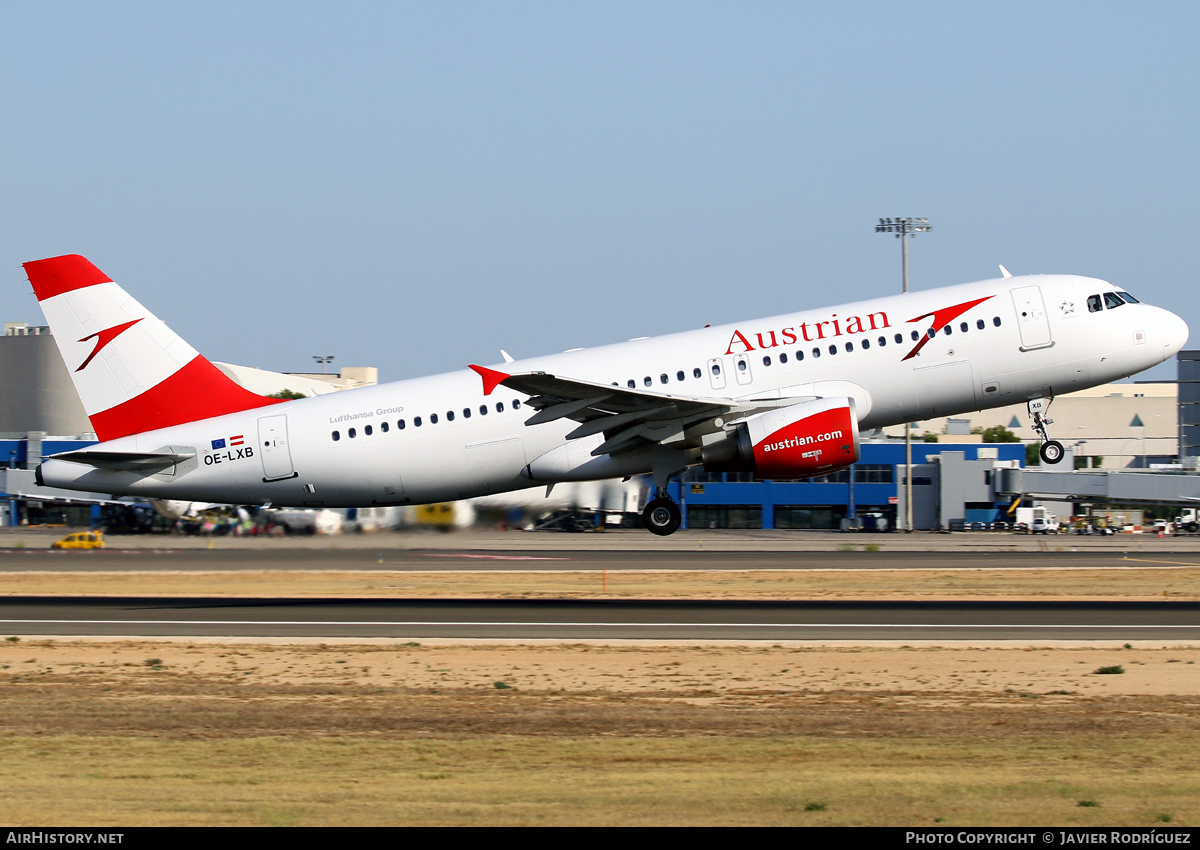 Aircraft Photo of OE-LXB | Airbus A320-216 | Austrian Airlines | AirHistory.net #484635