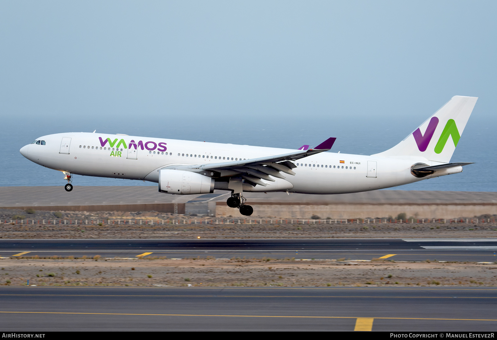 Aircraft Photo of EC-NUI | Airbus A330-243 | Wamos Air | AirHistory.net #484642