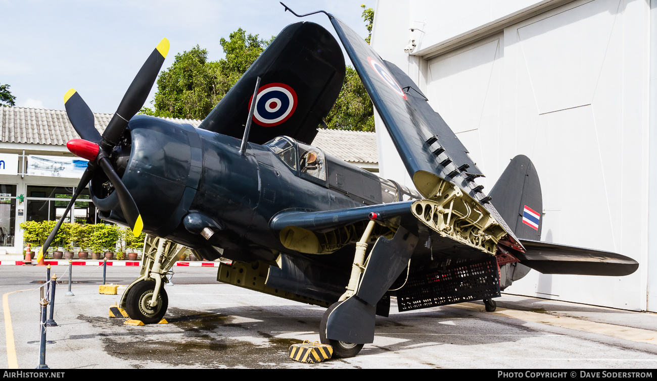 Aircraft Photo of BU83410 / J3-4/94 | Curtiss SB2C-5 Helldiver | Thailand - Air Force | AirHistory.net #484647