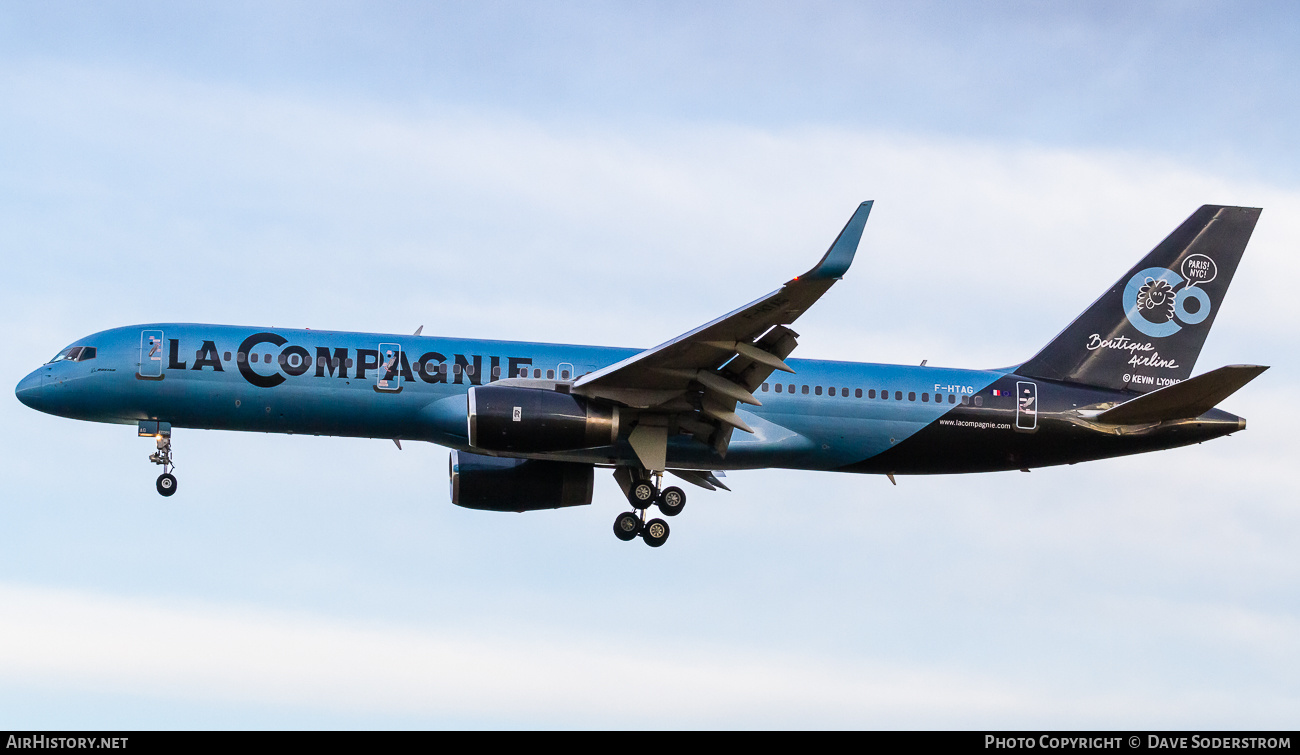 Aircraft Photo of F-HTAG | Boeing 757-256 | La Compagnie | AirHistory.net #484650