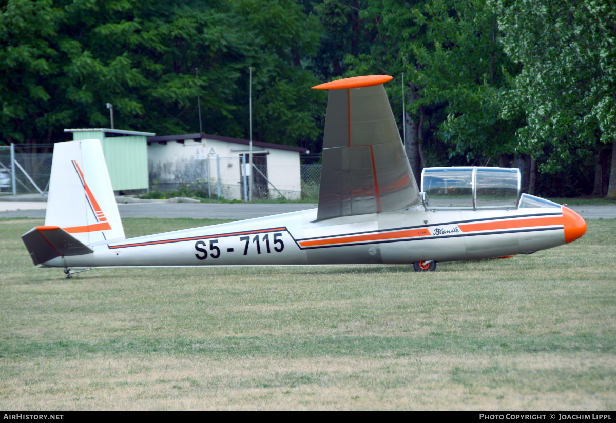 Aircraft Photo of S5-7115 | Let L-13A Blanik | AirHistory.net #484668