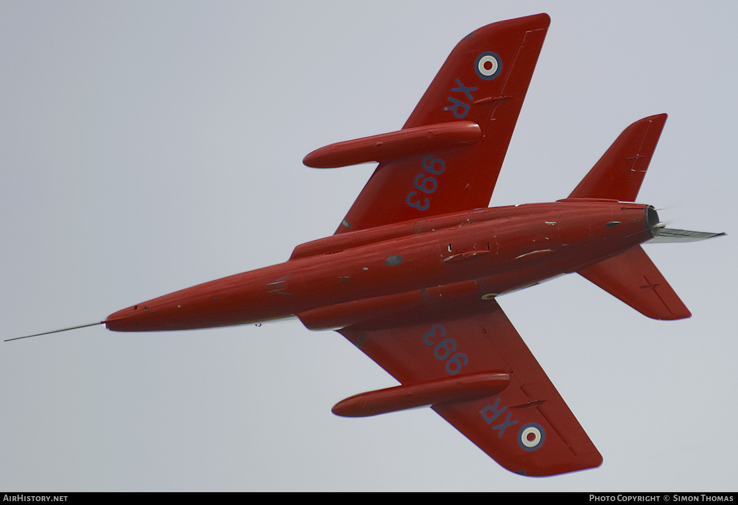 Aircraft Photo of G-BVPP / XR993 | Hawker Siddeley Gnat T1 | UK - Air Force | AirHistory.net #484669
