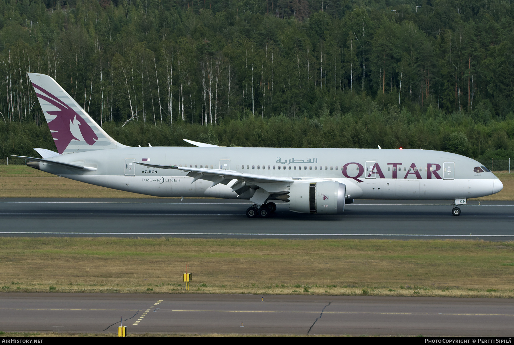 Aircraft Photo of A7-BCN | Boeing 787-8 Dreamliner | Qatar Airways | AirHistory.net #484690