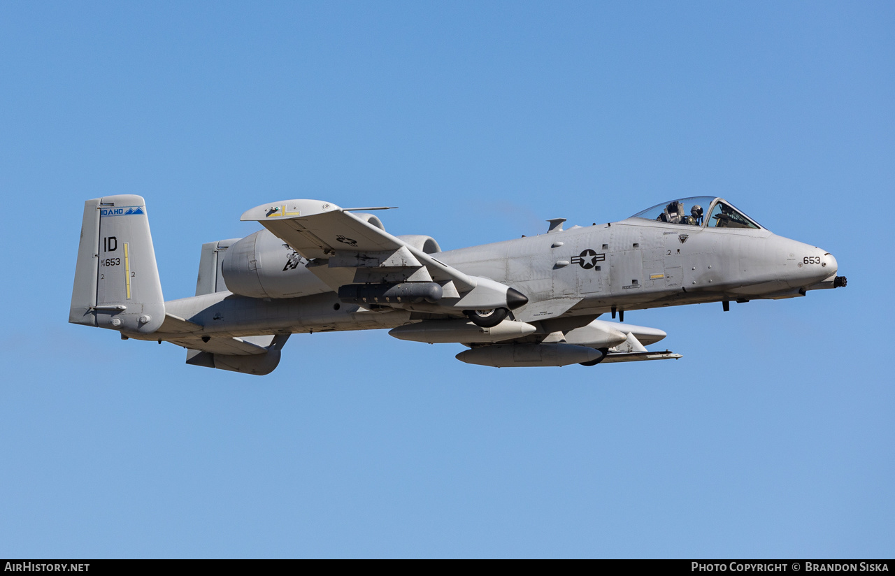 Aircraft Photo of 78-0653 / AF78-653 | Fairchild A-10C Thunderbolt II | USA - Air Force | AirHistory.net #484693