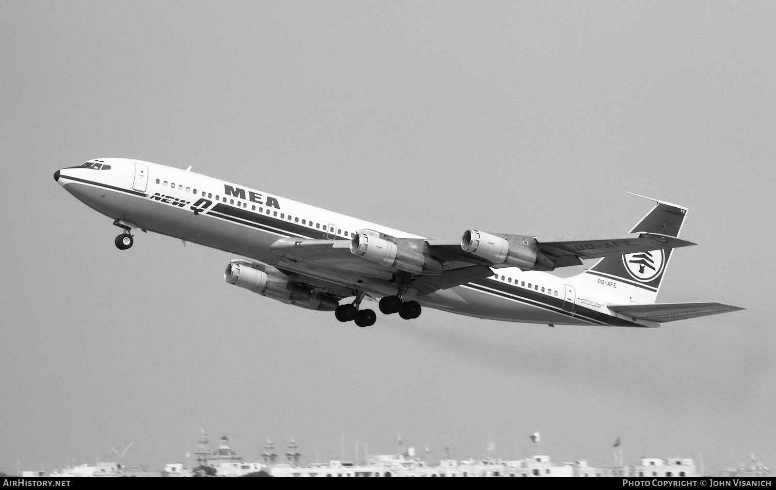 Aircraft Photo of OD-AFE | Boeing 707-3B4C | MEA - Middle East Airlines | AirHistory.net #484711