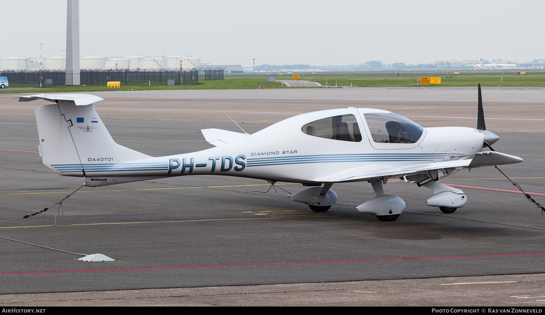 Aircraft Photo of PH-TDS | Diamond DA40D Diamond Star TDI | Vliegclub Schiphol | AirHistory.net #484729