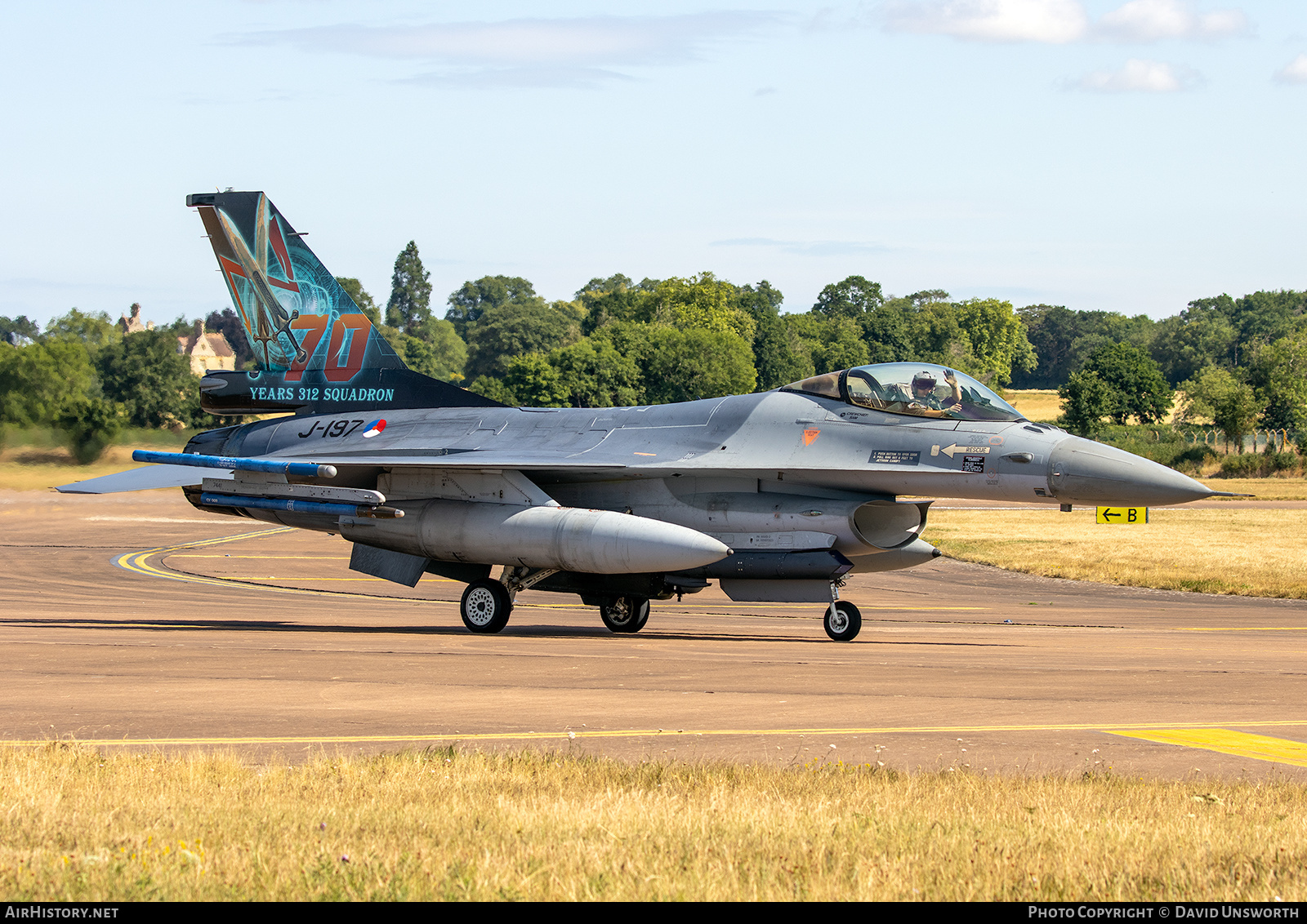 Aircraft Photo of J-197 | General Dynamics F-16AM Fighting Falcon | Netherlands - Air Force | AirHistory.net #484739