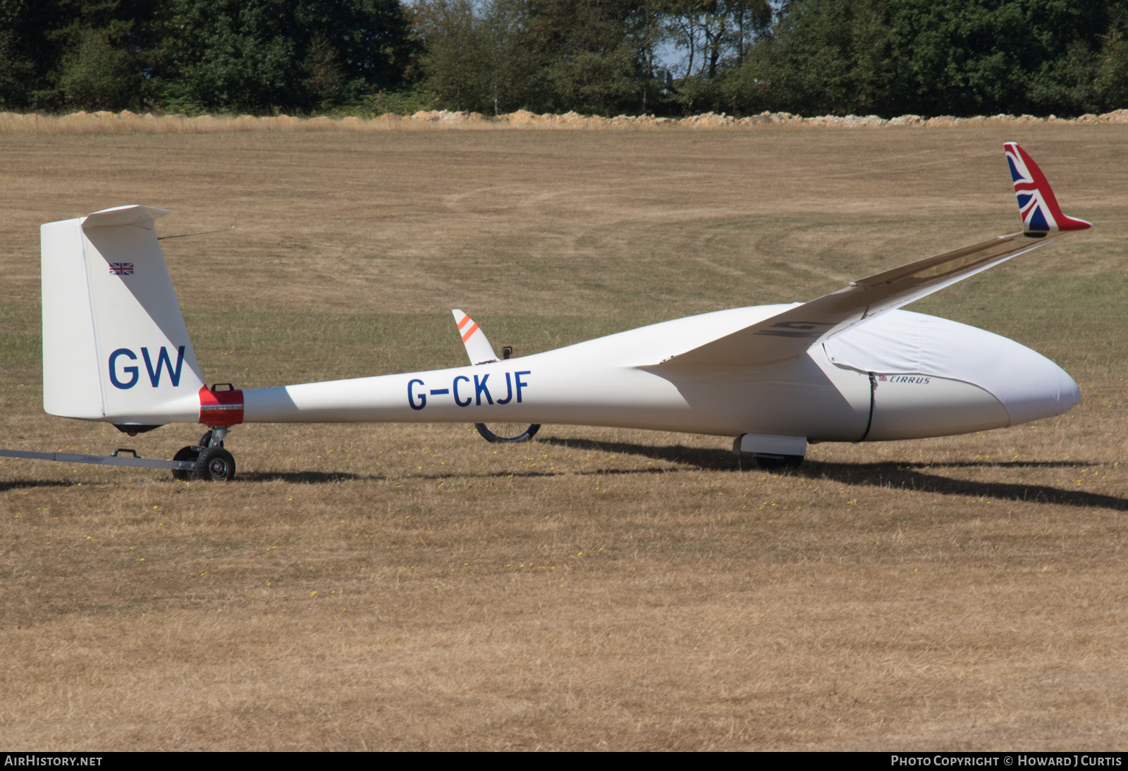 Aircraft Photo of G-CKJF | Schempp-Hirth HS-4 Standard Cirrus | AirHistory.net #484740