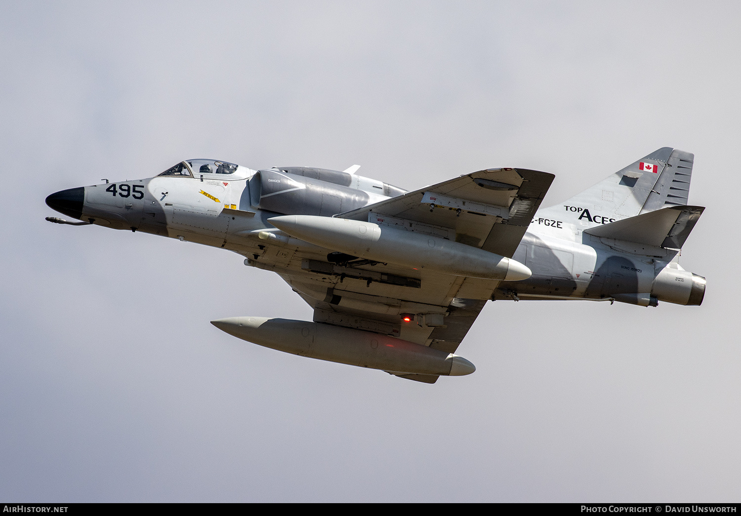 Aircraft Photo of C-FGZE / 159823 | McDonnell Douglas A-4N Skyhawk II | Top Aces | AirHistory.net #484743