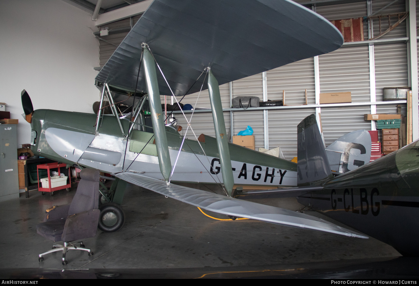 Aircraft Photo of G-AGHY | De Havilland D.H. 82A Tiger Moth II | AirHistory.net #484752