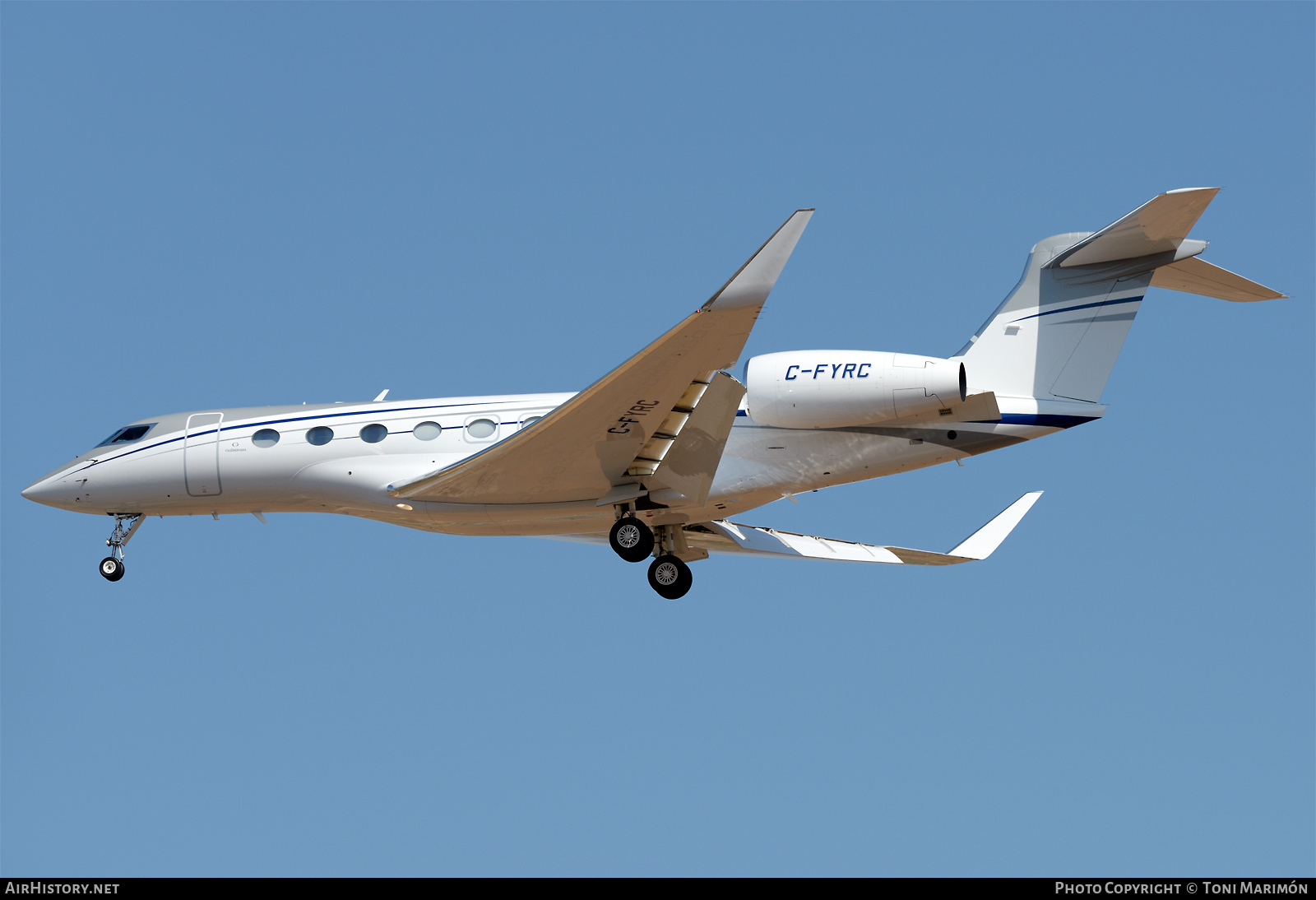 Aircraft Photo of C-FYRC | Gulfstream Aerospace G650ER (G-VI) | AirHistory.net #484757