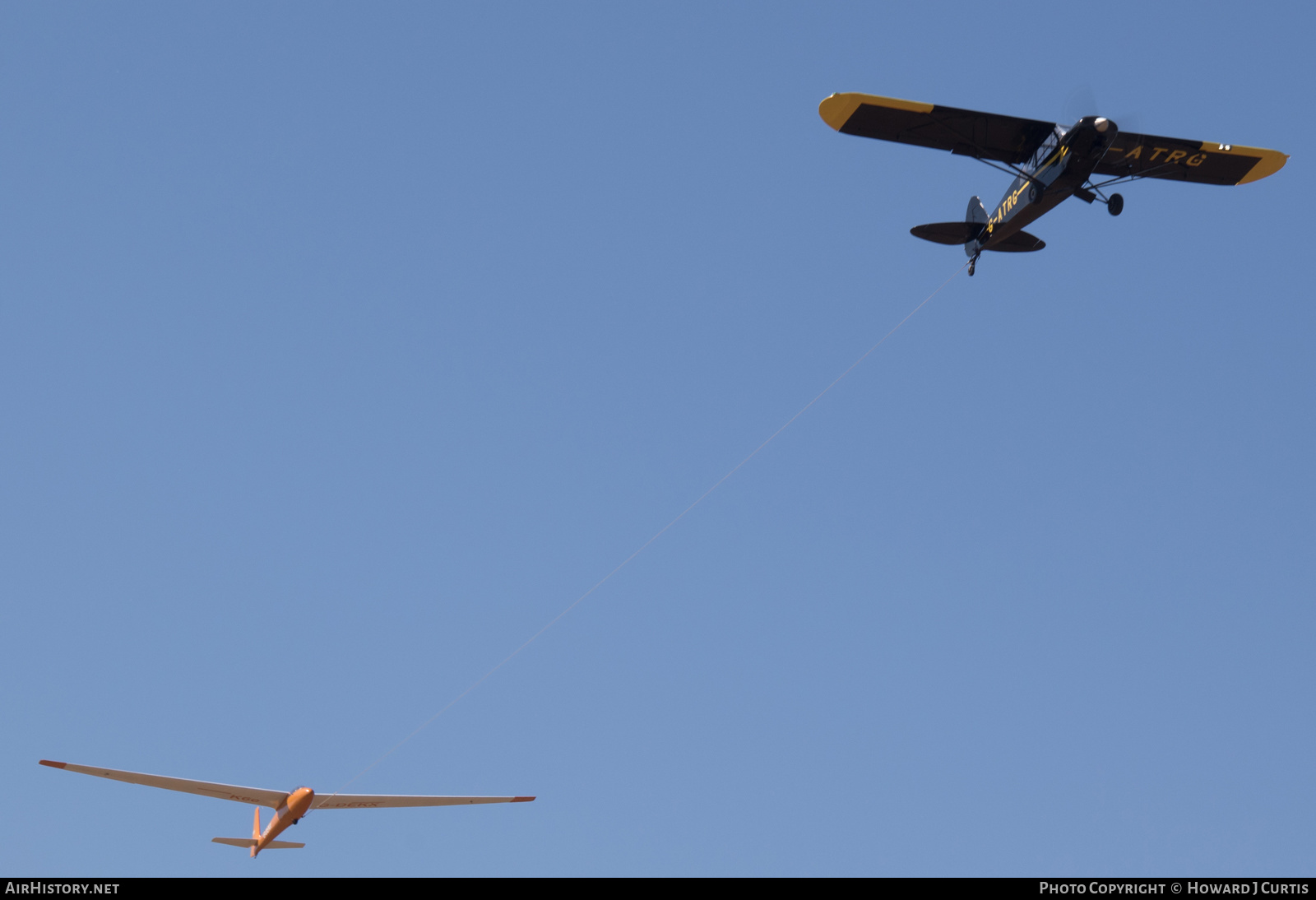 Aircraft Photo of G-ATRG | Piper PA-18-180 Super Cub | Dorset Gliding Club | AirHistory.net #484768