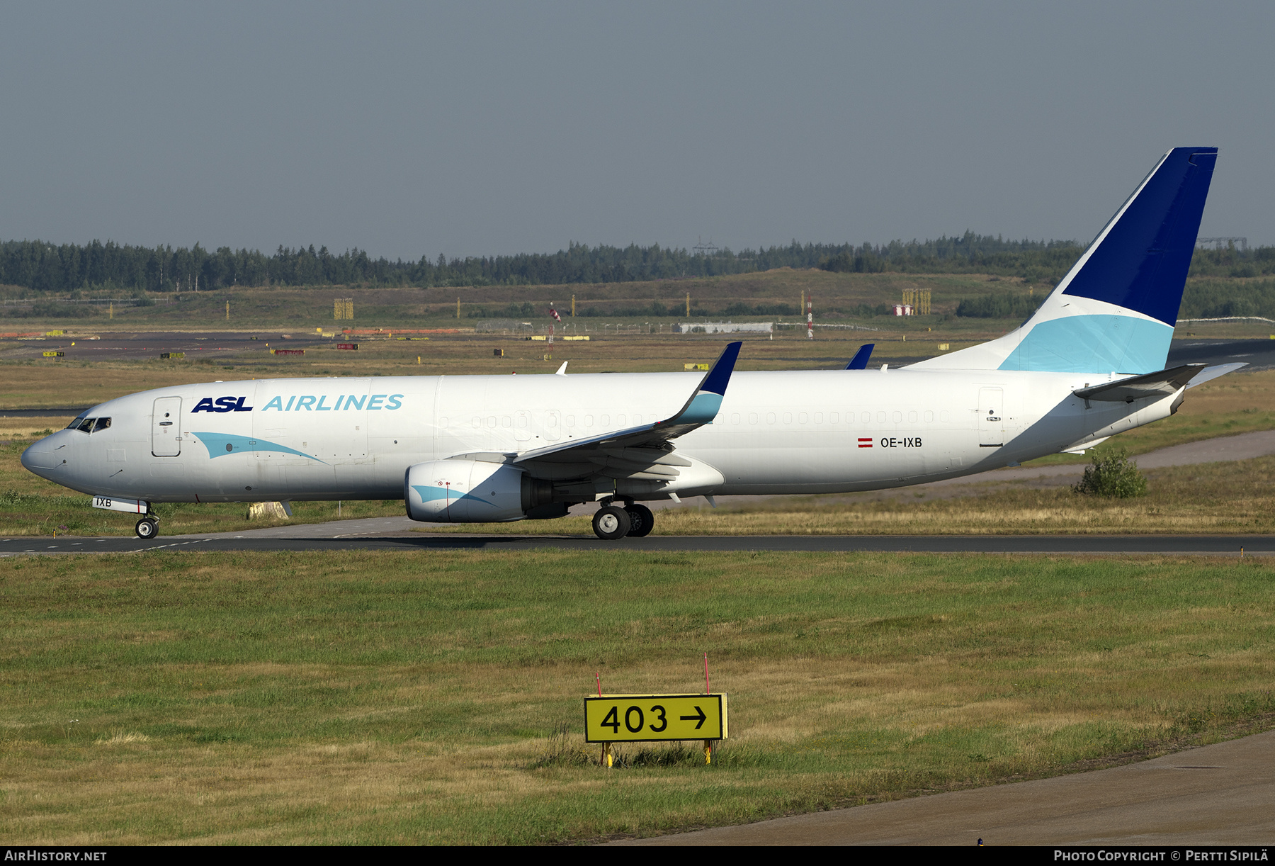 Aircraft Photo of OE-IXB | Boeing 737-8AS(BCF) | ASL Airlines | AirHistory.net #484773