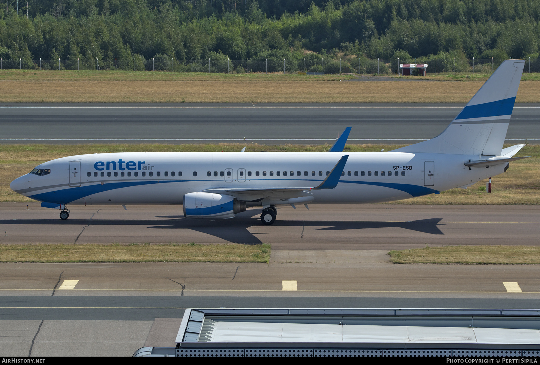 Aircraft Photo of SP-ESD | Boeing 737-8AS | Enter Air | AirHistory.net #484780