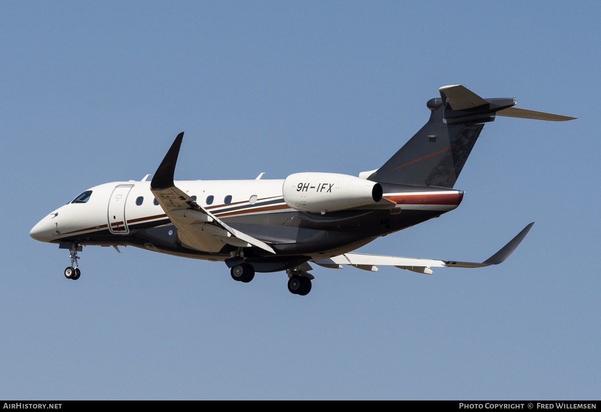 Aircraft Photo of 9H-IFX | Embraer EMB-550 Praetor 600 | AirHistory.net #484786