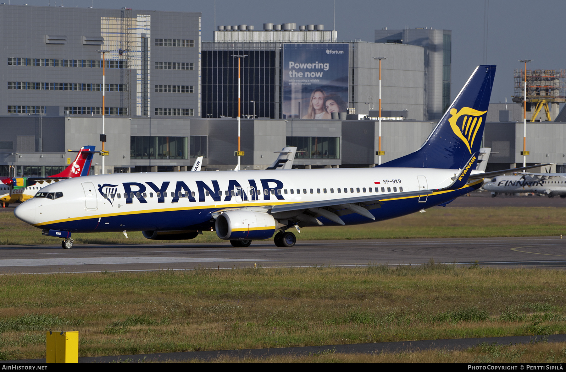 Aircraft Photo of SP-RKR | Boeing 737-8AS | Ryanair | AirHistory.net #484788