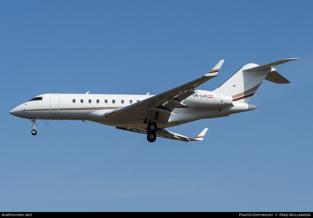 Aircraft Photo of OE-LIO | Bombardier Global 5000 (BD-700-1A11) | AirHistory.net #484791