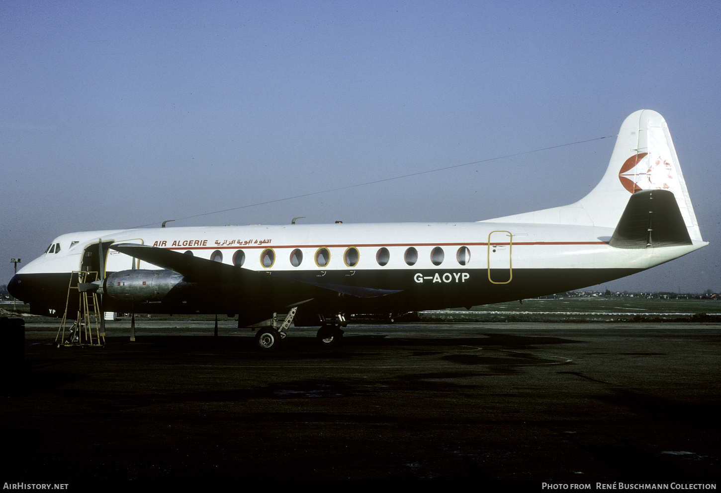 Aircraft Photo of G-AOYP | Vickers 806 Viscount | Air Algérie | AirHistory.net #484802