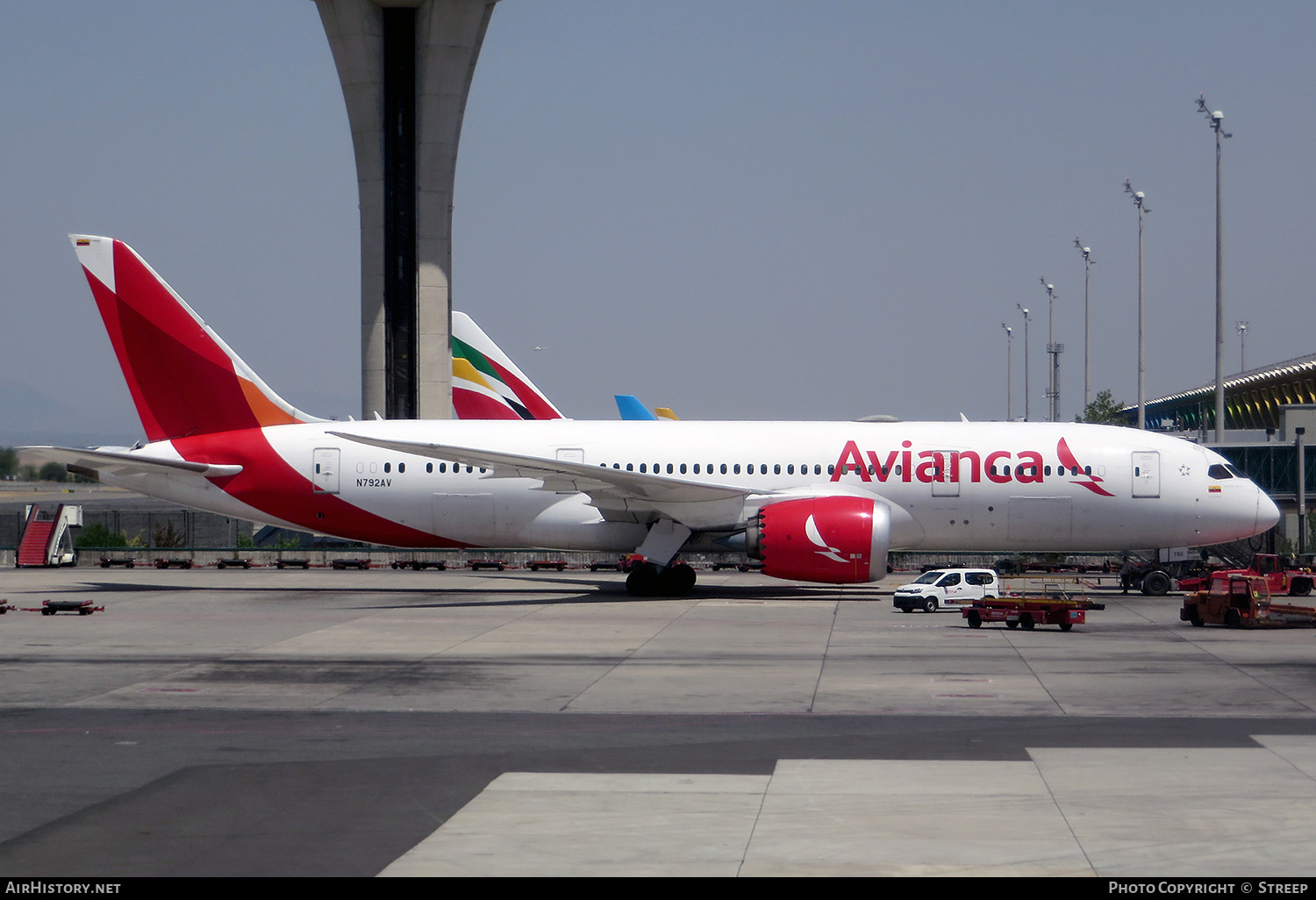 Aircraft Photo of N792AV | Boeing 787-8 Dreamliner | Avianca | AirHistory.net #484823