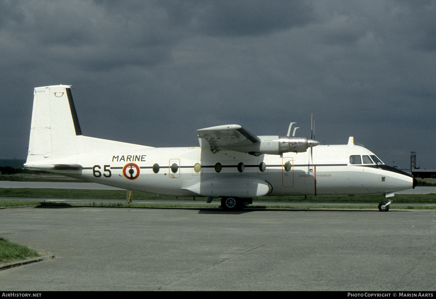 Aircraft Photo of 65 | Aerospatiale N-262A-29 | France - Navy | AirHistory.net #484831