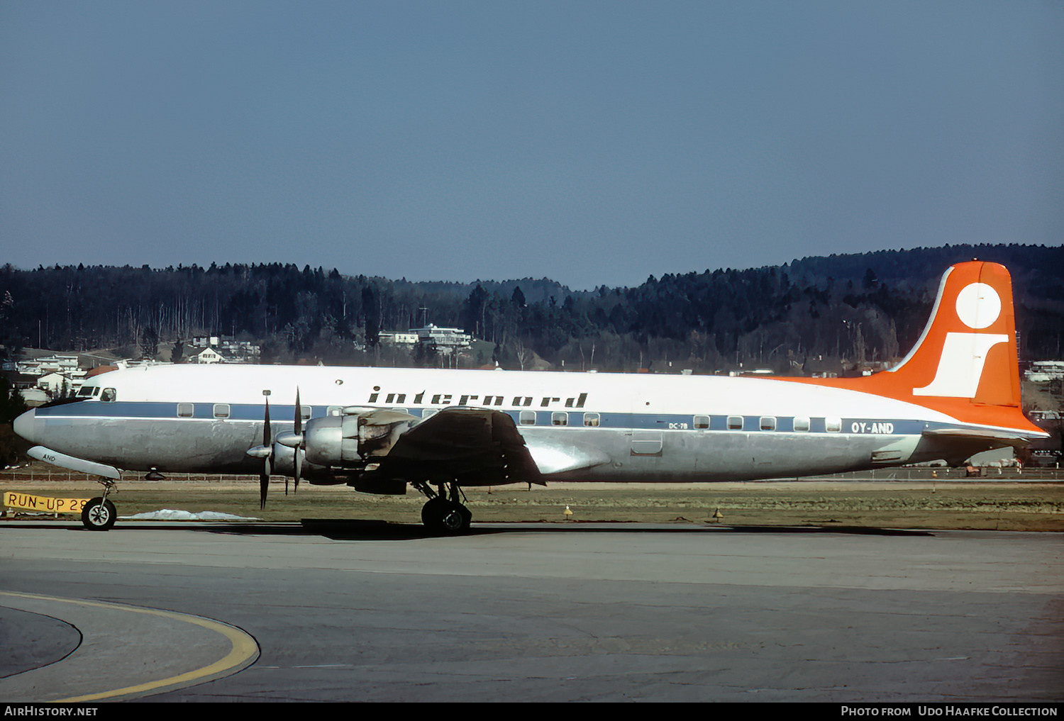 Aircraft Photo of OY-AND | Douglas DC-7B | Internord | AirHistory.net #484847