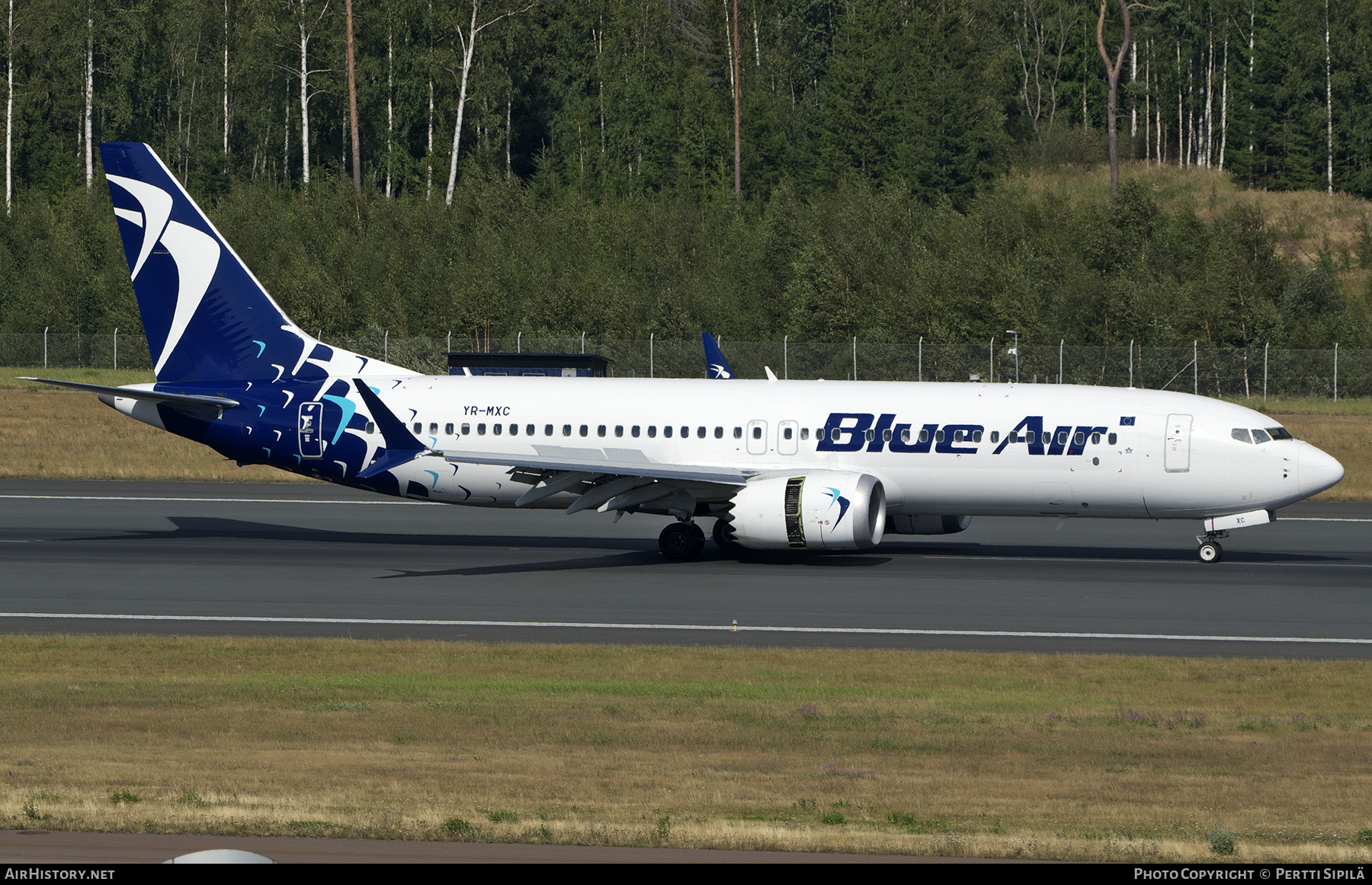 Aircraft Photo of YR-MXC | Boeing 737-8 Max 8 | Blue Air | AirHistory.net #484853