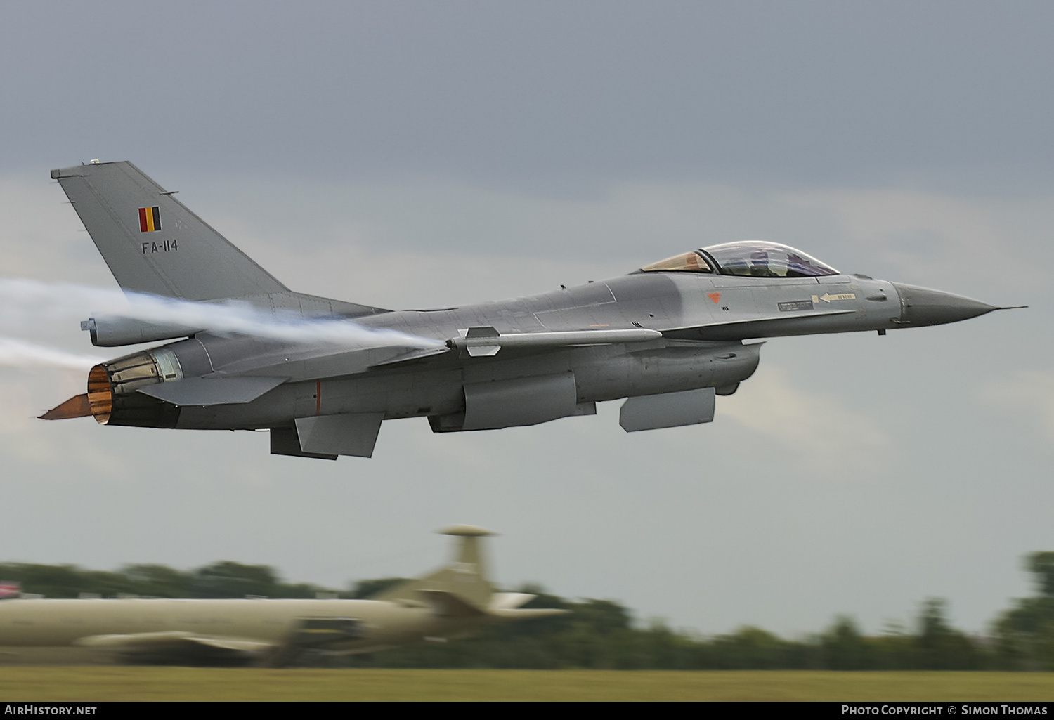 Aircraft Photo of FA-114 | General Dynamics F-16AM Fighting Falcon | Belgium - Air Force | AirHistory.net #484862