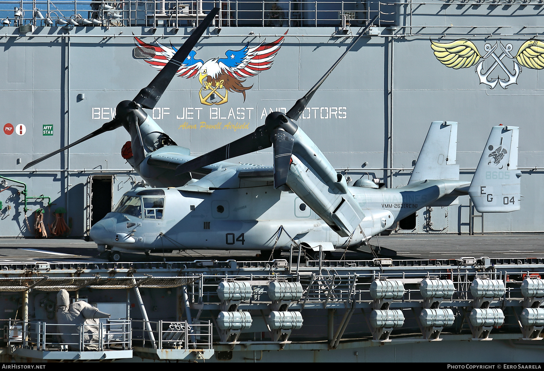 Aircraft Photo of 168605 | Bell-Boeing MV-22B Osprey | USA - Marines | AirHistory.net #484867