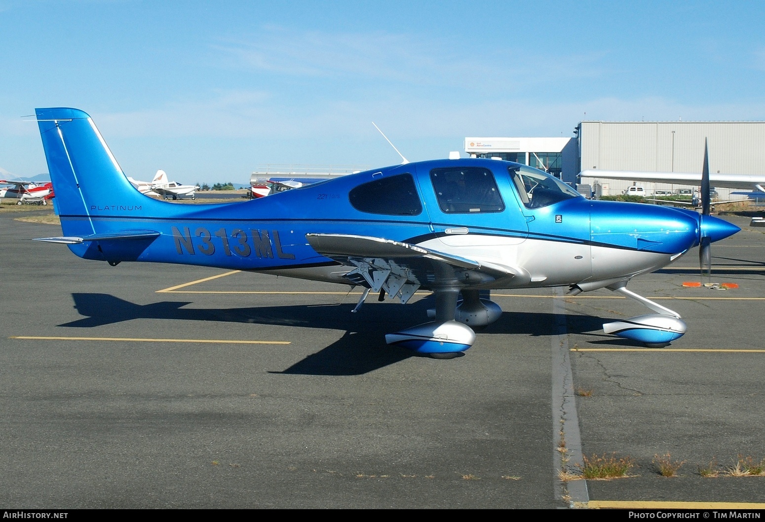 Aircraft Photo of N313ML | Cirrus SR-22T G6-GTS Platinum | AirHistory.net #484875