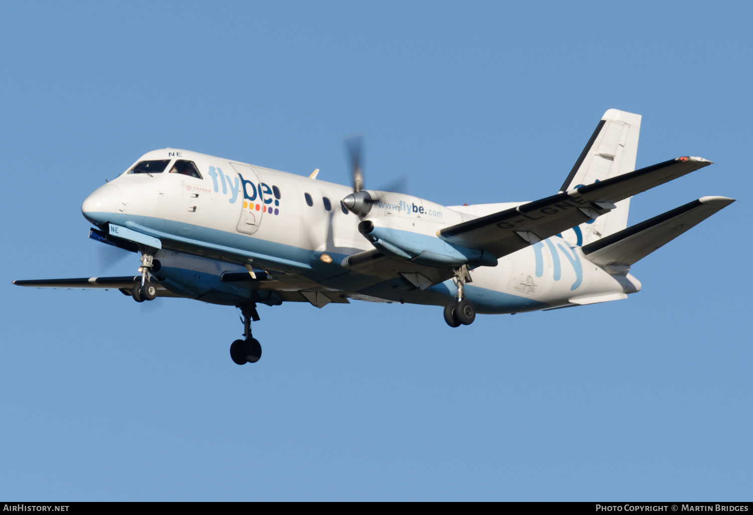 Aircraft Photo of G-LGNE | Saab 340B | Flybe | AirHistory.net #484886
