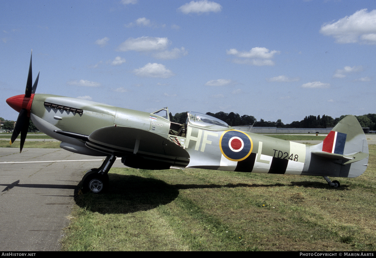 Aircraft Photo of G-OXVI / TD248 | Supermarine 361 Spitfire LF16E | UK - Air Force | AirHistory.net #484892