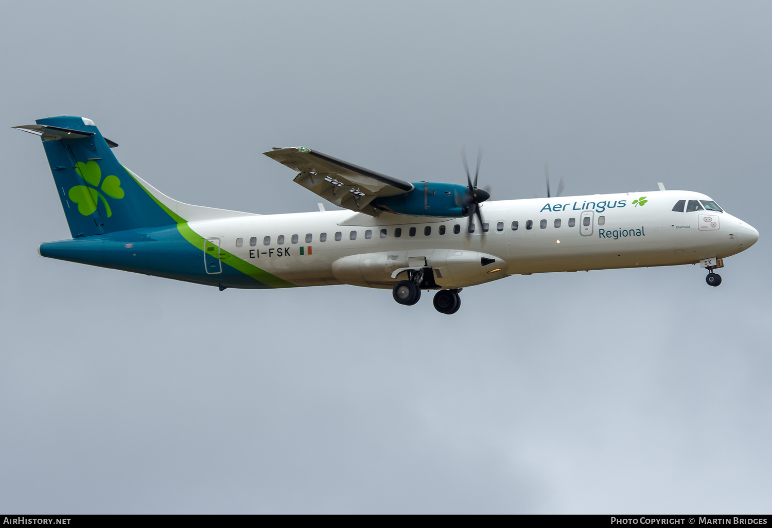 Aircraft Photo of EI-FSK | ATR ATR-72-600 (ATR-72-212A) | Aer Lingus Regional | AirHistory.net #484894