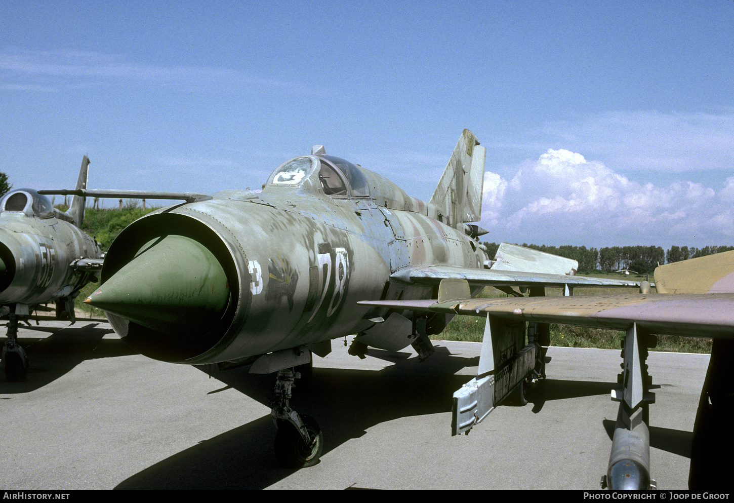 Aircraft Photo of 78 | Mikoyan-Gurevich MiG-21PFS | Bulgaria - Air Force | AirHistory.net #484924