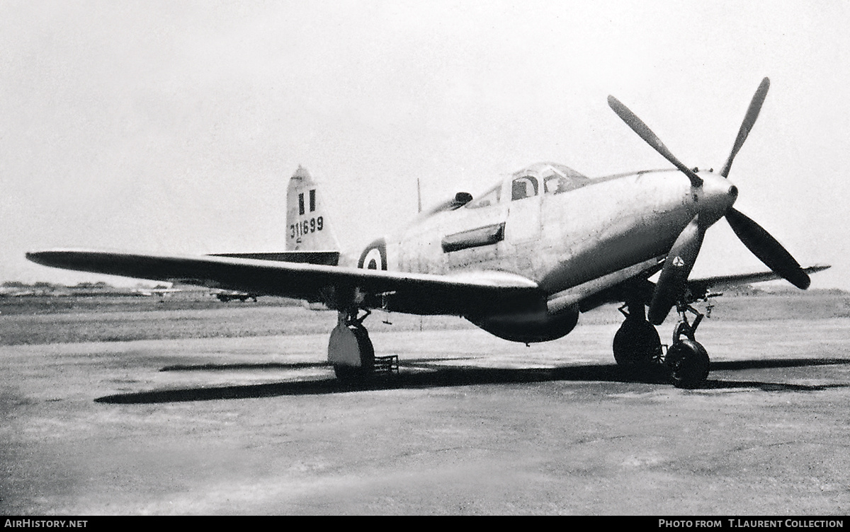 Aircraft Photo of 43-11699 | Bell P-63C Kingcobra | France - Air Force | AirHistory.net #484927