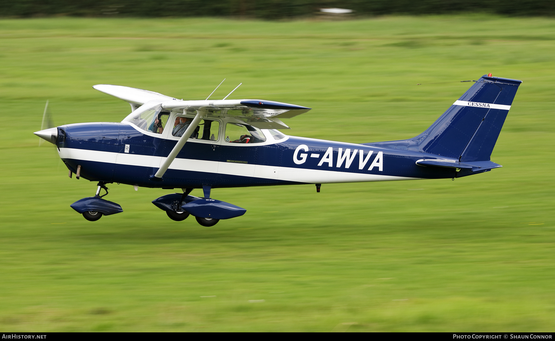 Aircraft Photo of G-AWVA | Reims F172H Skyhawk | AirHistory.net #484933