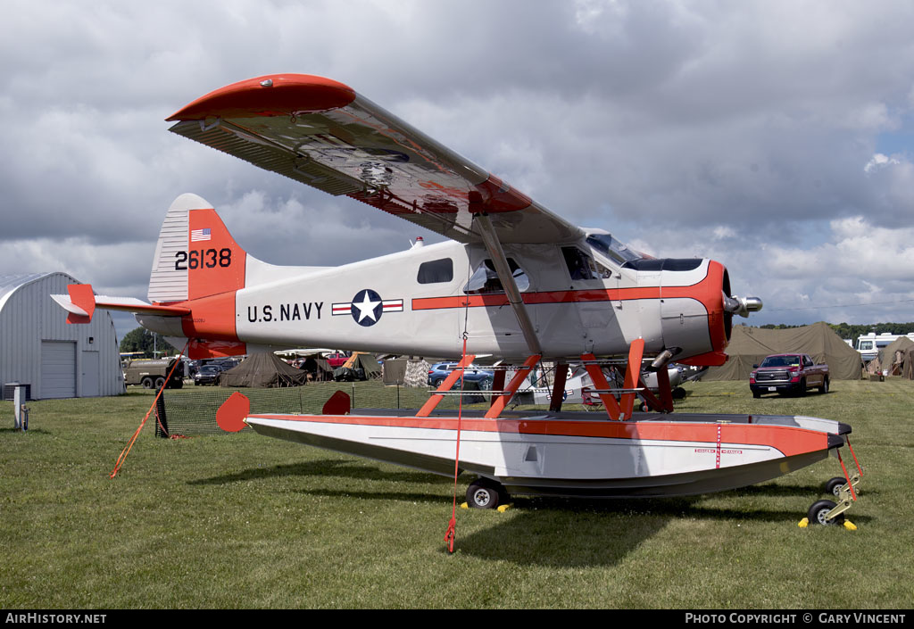 Aircraft Photo of N530BJ / 26138 | De Havilland Canada DHC-2 Beaver Mk1 | USA - Navy | AirHistory.net #484966