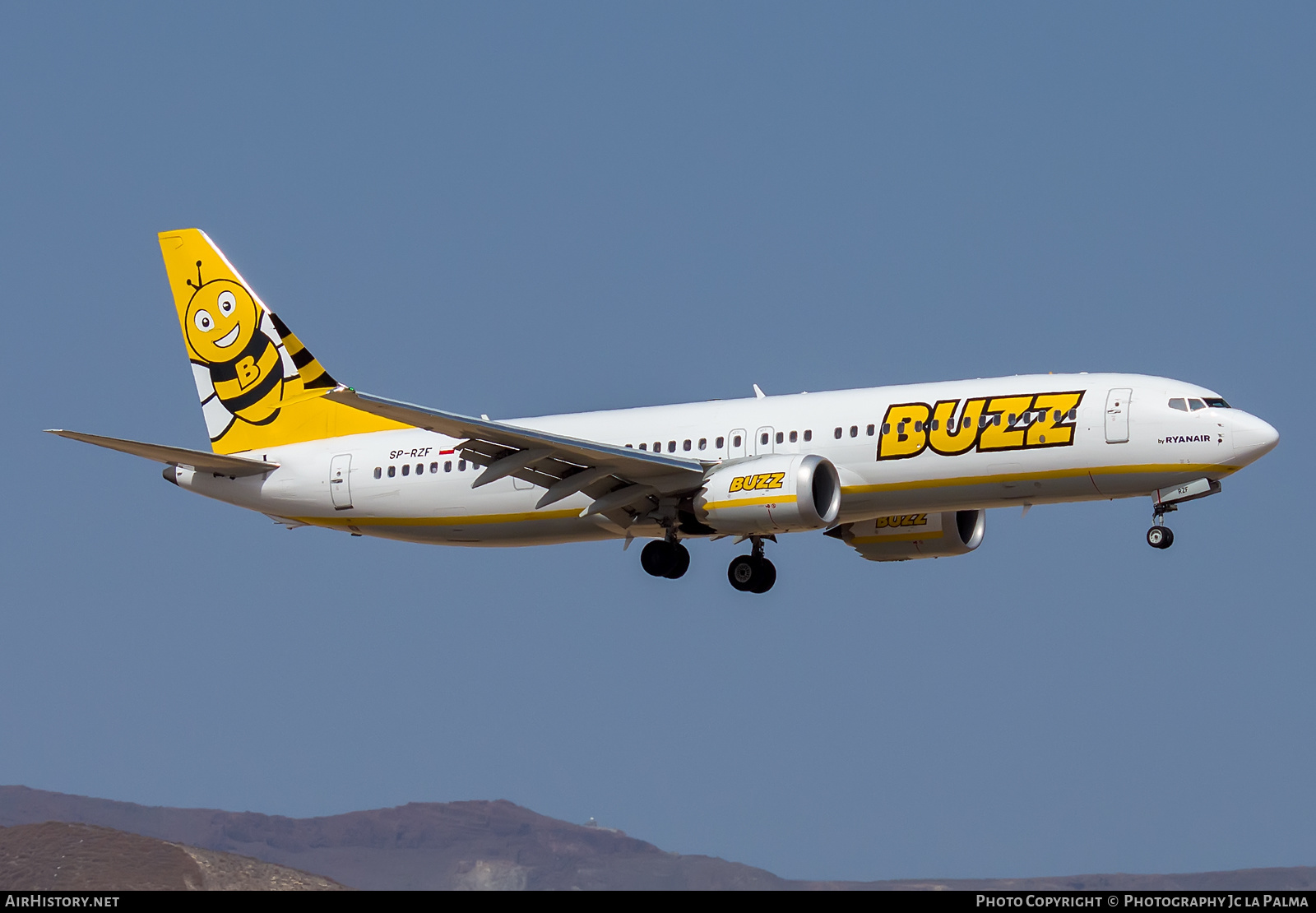 Aircraft Photo of SP-RZF | Boeing 737-8200 Max 200 | Buzz | AirHistory.net #484998