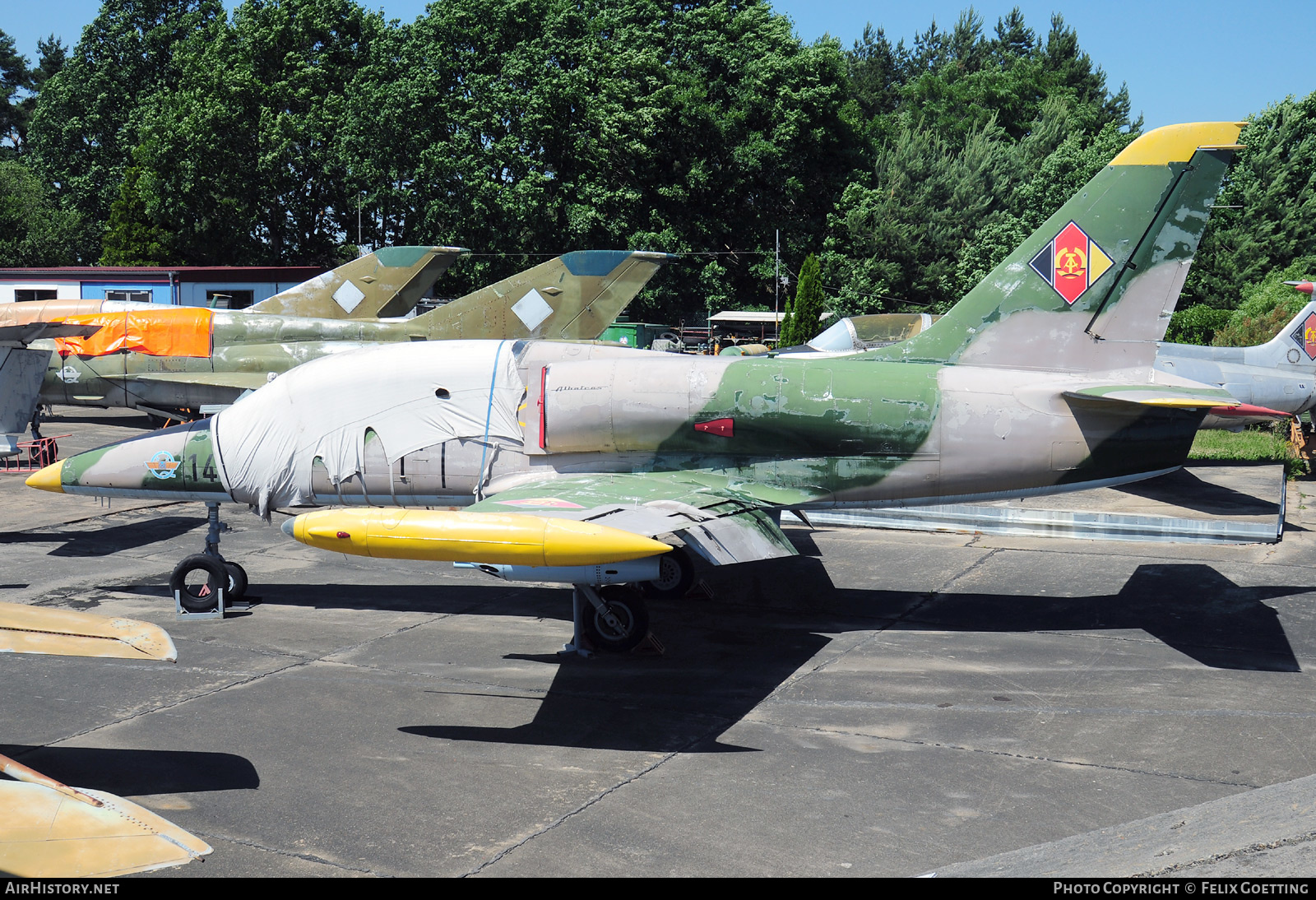 Aircraft Photo of 143 | Aero L-39ZO Albatros | East Germany - Air Force | AirHistory.net #484999