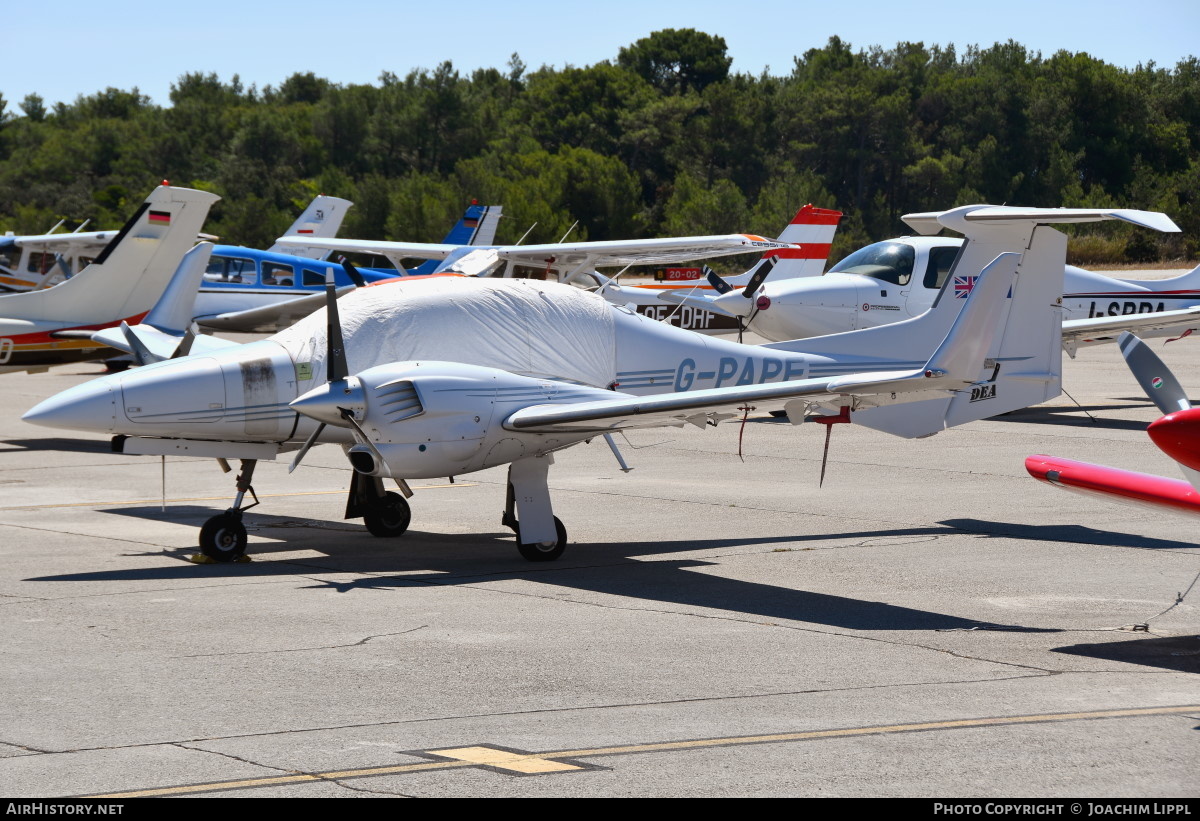 Aircraft Photo of G-PAPE | Diamond DA42 Twin Star | DEA - Diamond Executive Aviation | AirHistory.net #485031