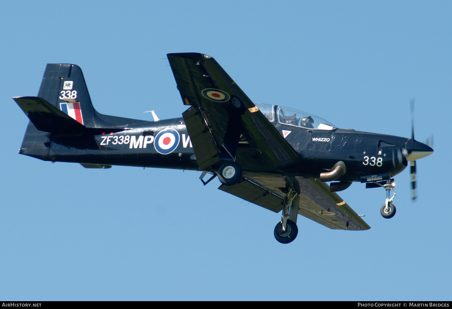 Aircraft Photo of ZF338 | Short S-312 Tucano T1 | UK - Air Force | AirHistory.net #485035
