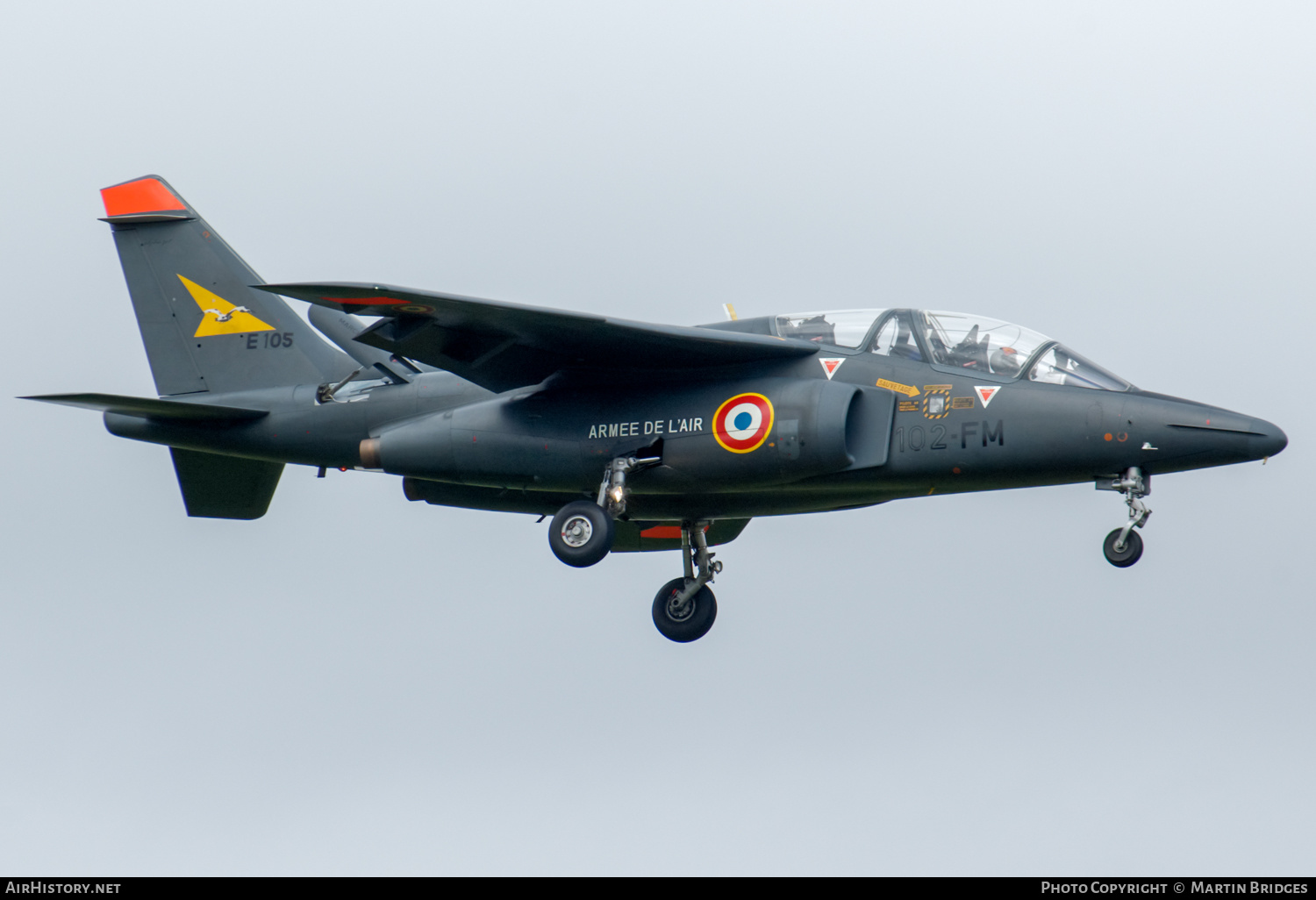 Aircraft Photo of E105 | Dassault-Dornier Alpha Jet E | France - Air Force | AirHistory.net #485036